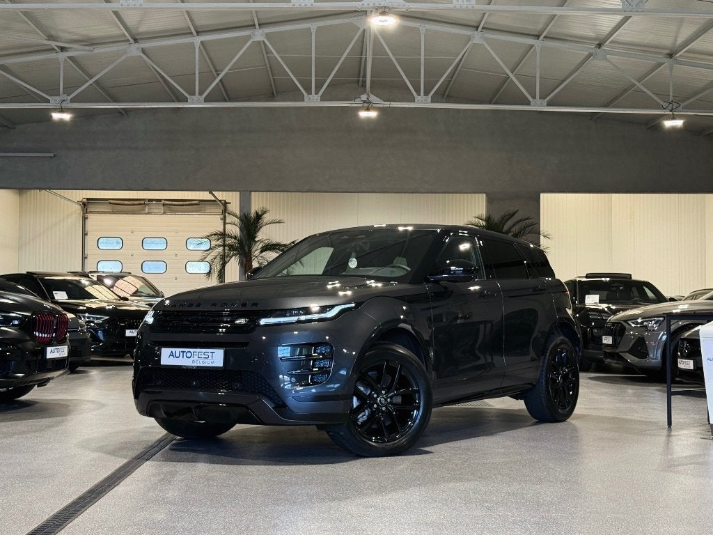 Land Rover Range Rover Evoque P200 AWD Carpathian Grijs, Auto's, Automaat, 4 cilinders, Leder, Bedrijf