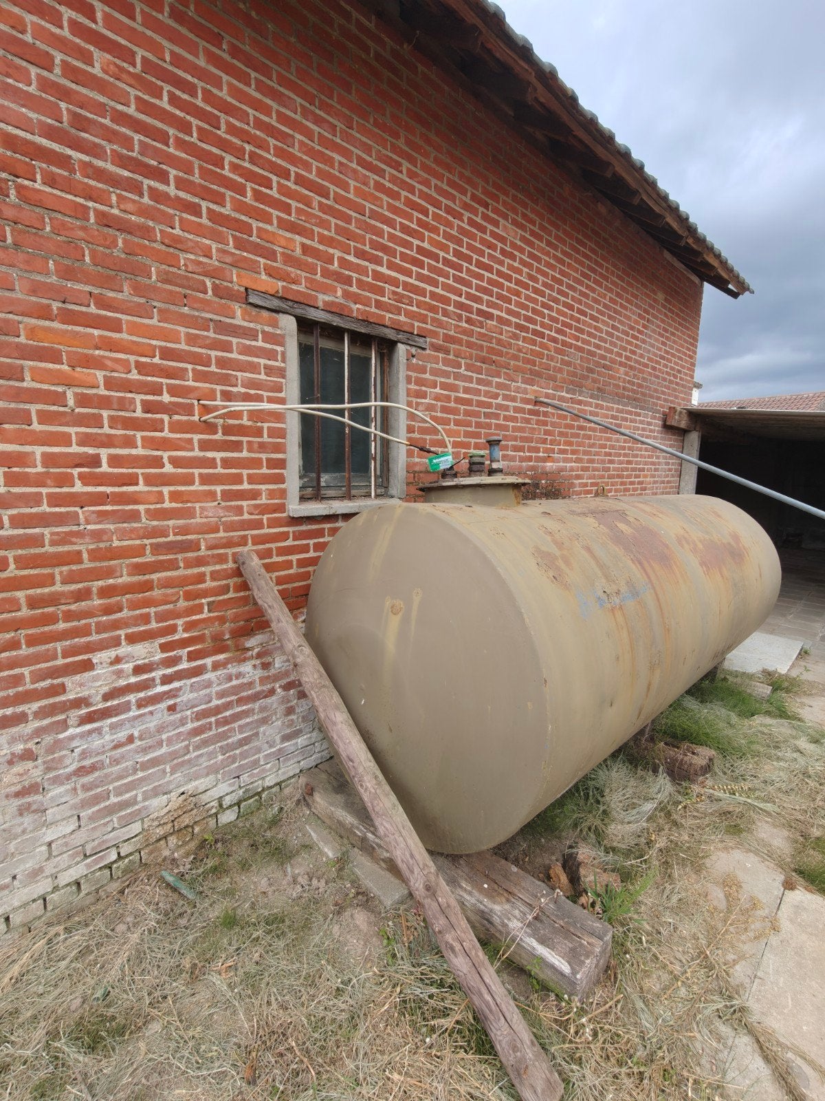 Mazouttank - Groene dop - 4000l, Ophalen