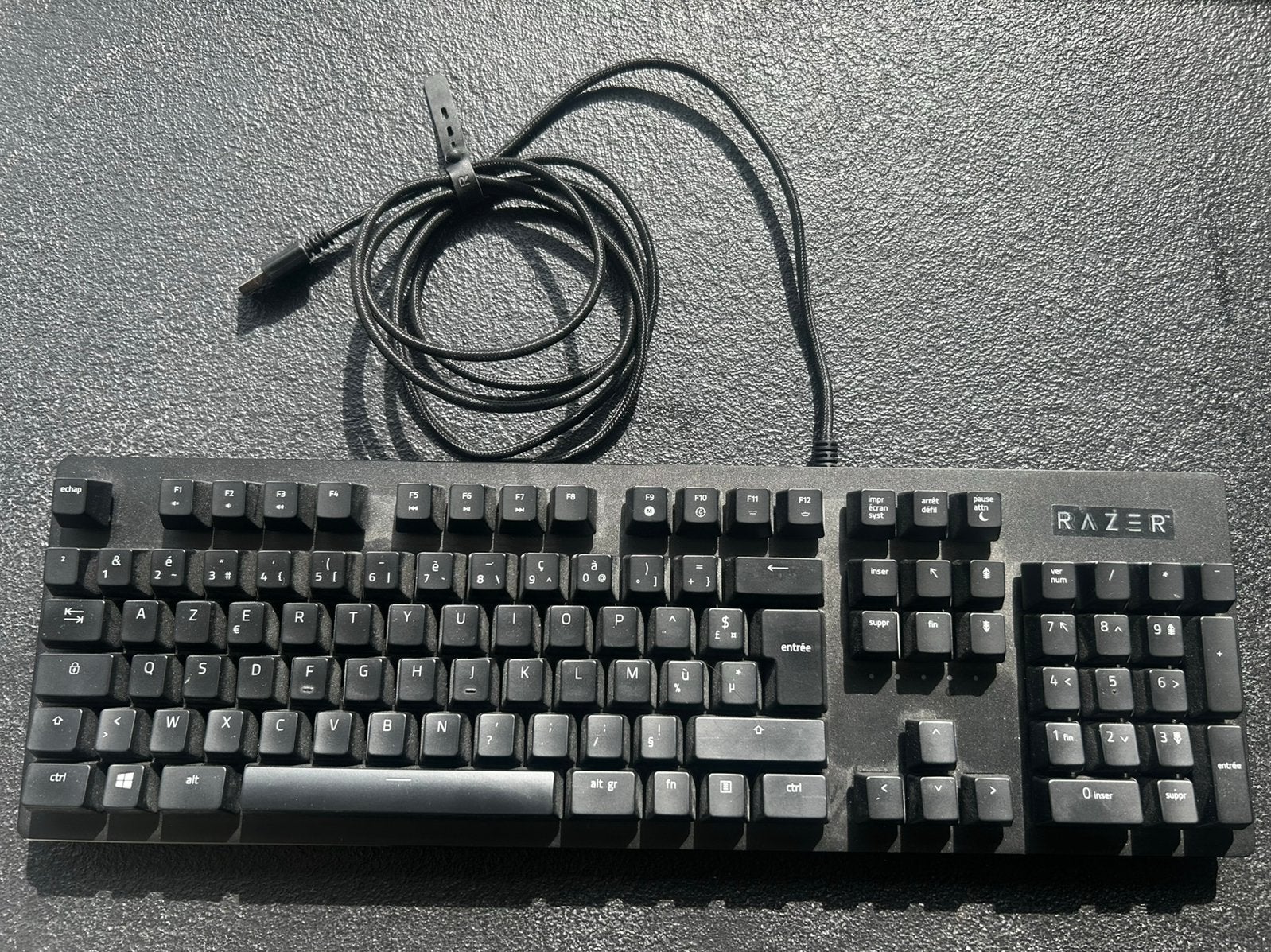 Razer Huntsman Elite - Gaming Toetsenbord, Computers en Software, Toetsenborden, Ophalen, Azerty, Zo goed als nieuw, Gaming toetsenbord