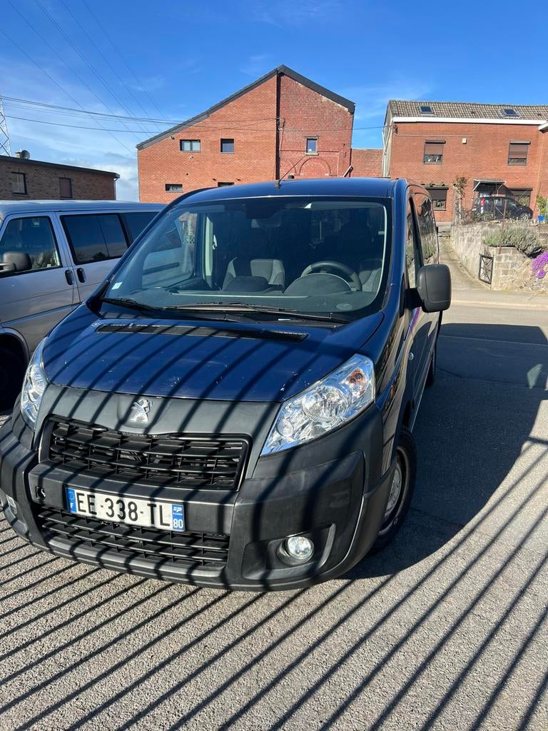 Peugeot expert 2.0hdi 128ch 2016 5 place bleu, Autos, 94 kW, Achat, Electronic Stability Program (ESP), Boîte manuelle