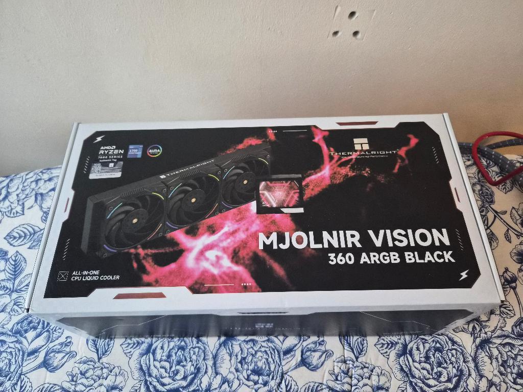 Thermalright Mjolnir Vision 360 argb black, Computers en Software, Computerkoelers, Gebruikt, Waterkoeling, Ophalen of Verzenden