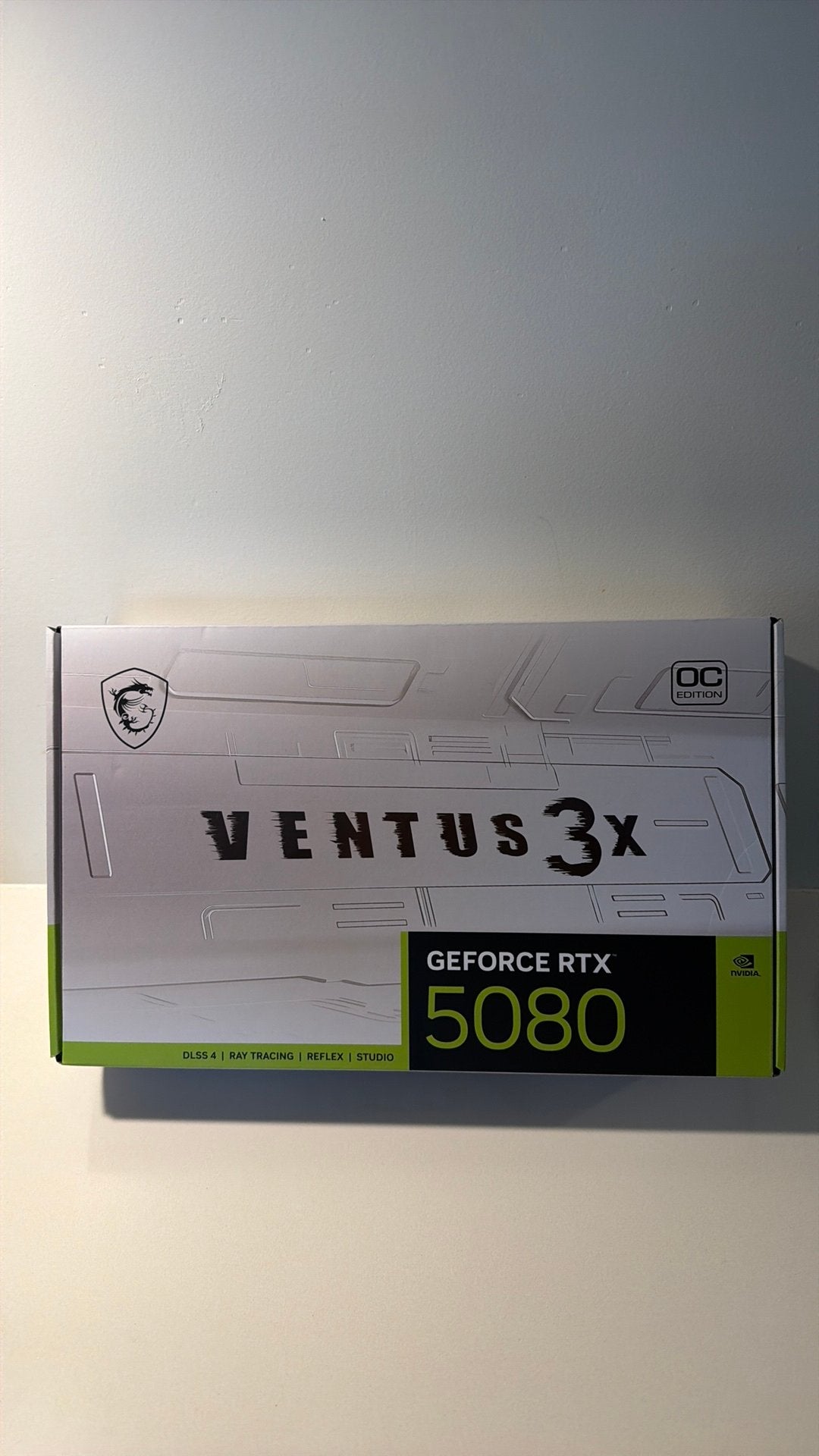 MSI VENTUS 3 x 5080 OC WHITE, Computers en Software, Videokaarten, Nieuw, Nvidia, PCI, Overige soorten, Tv-Out, HDMI, DisplayPort