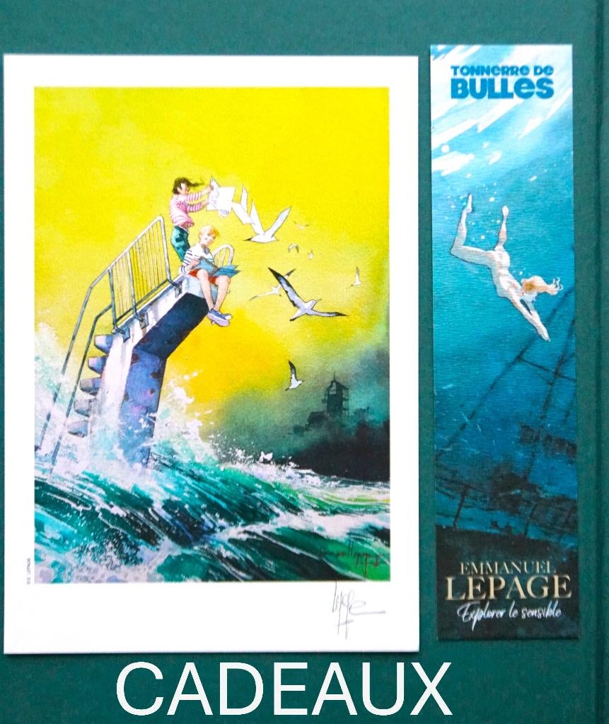 95€ Emmanuel LEPAGE «Cache-Cache bâton»Dédicace+cadeaux 95€, Neuf, Enlèvement ou Envoi, Une BD, Lepage Emmanuel