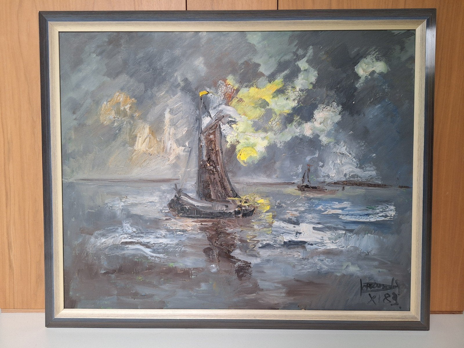 schilderij, Ophalen, Olieverf