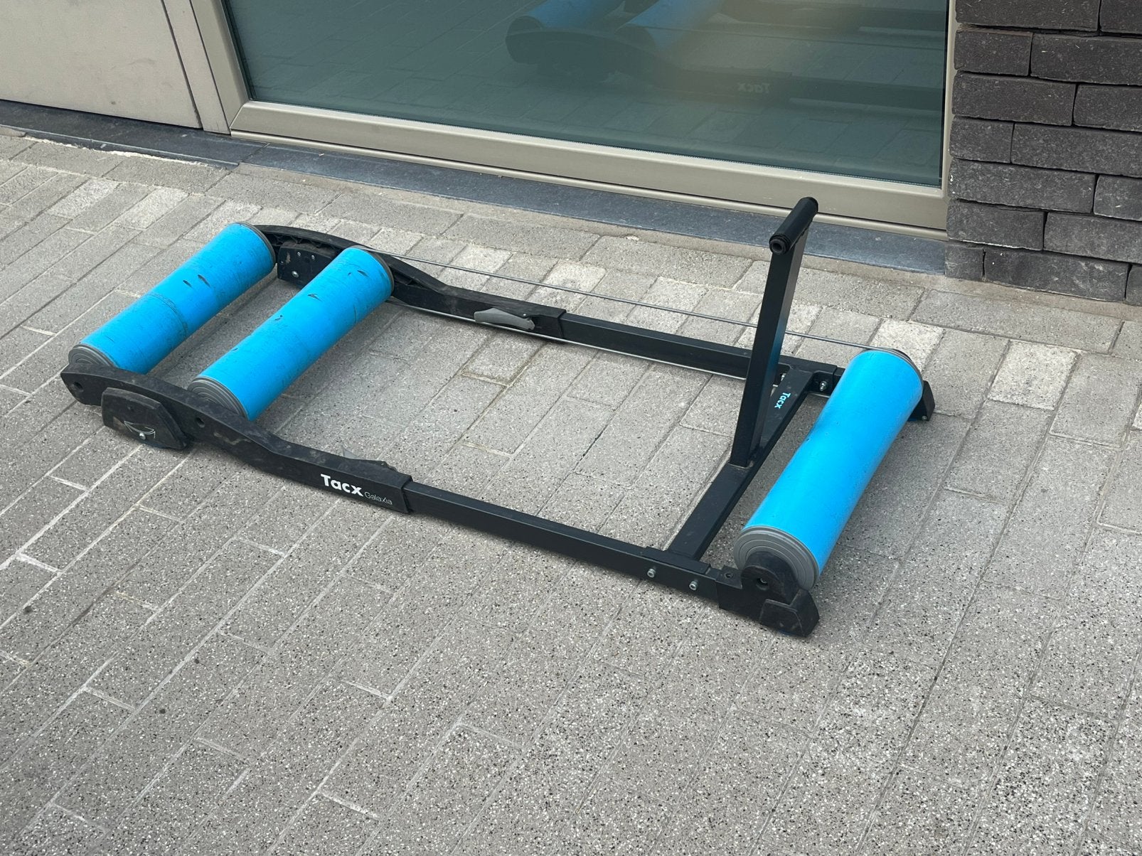 Tacx galaxy rollen, Ophalen, Zo goed als nieuw