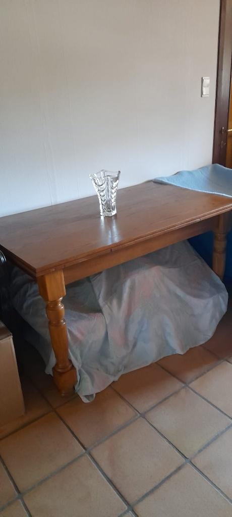 TABLE A RALLONGE EN BOIS, Enlèvement, Utilisé, Rectangulaire