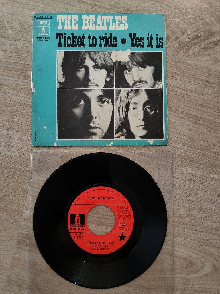 BEATLES TICKET TO RIDE SP FLASH BACK, CD & DVD, Vinyles | Rock, Envoi