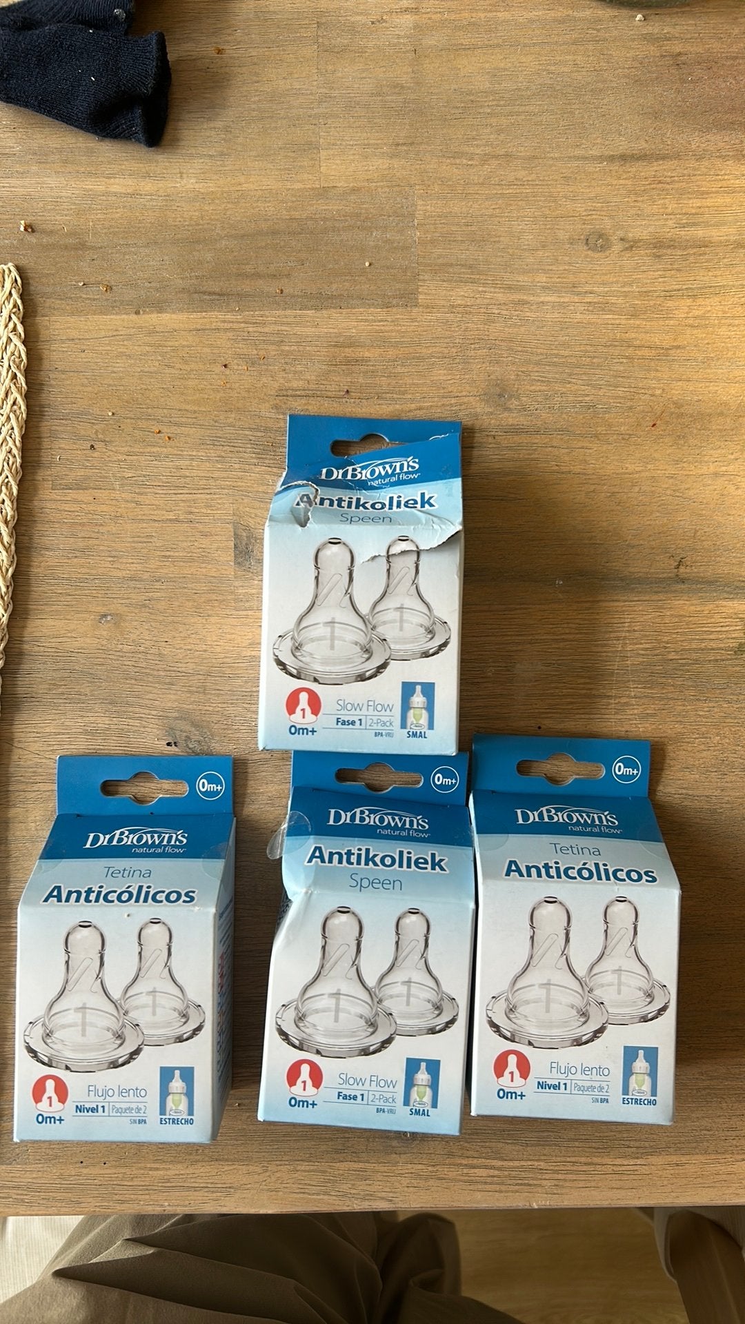 Antikoliek speen Dr Brown’s, Ophalen, Speen