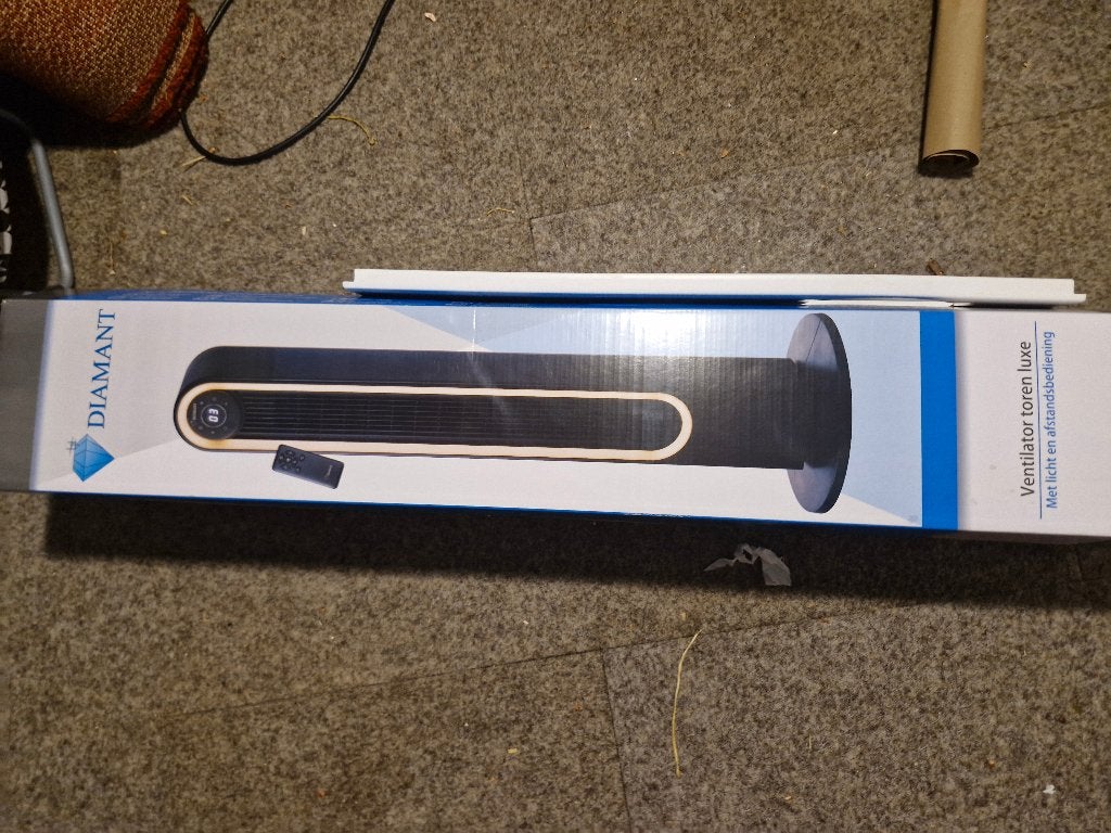 Ventilator, Elektronische apparatuur, Ventilatoren, Ophalen, Ventilator met afstandsbediening, Nieuw, Torenventilator