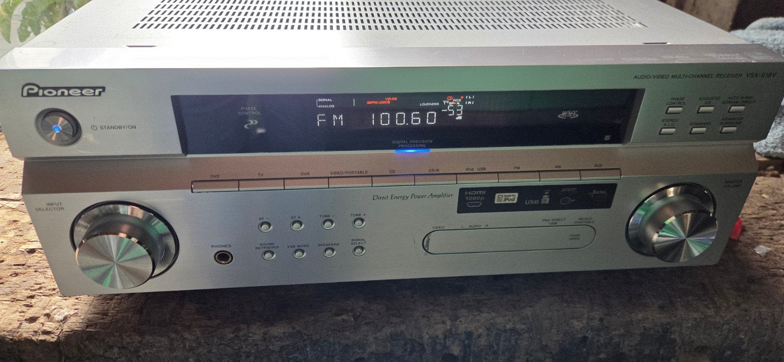Pioneer versterker tuner home cinema., Ophalen, Zo goed als nieuw, 120 watt of meer, Pioneer