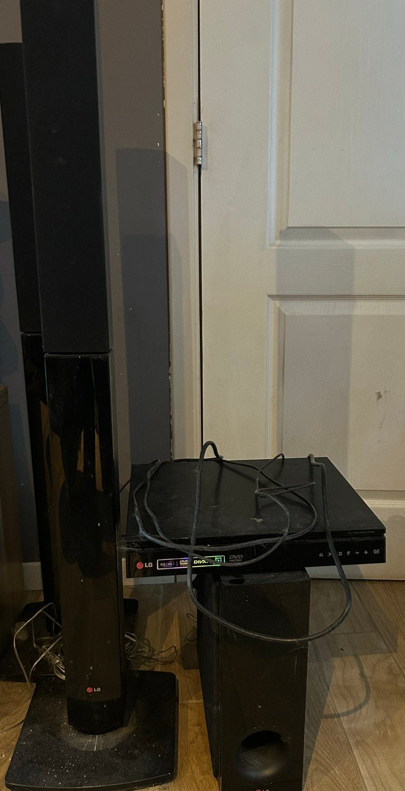 LG thuisbioscoop, Audio, Tv en Foto, Home Cinema-sets, Ophalen, Gebruikt, Overige merken, Dvd-speler