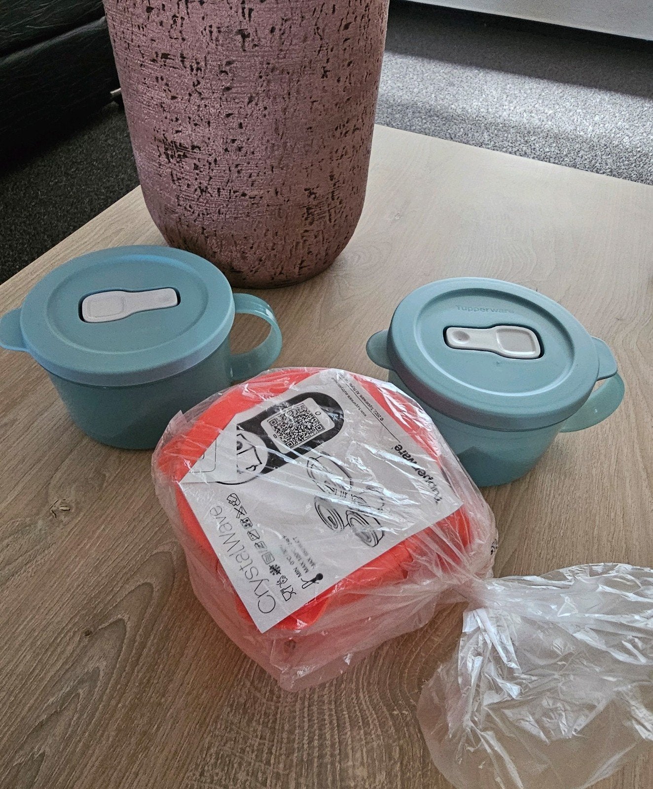 Tupperware crystalwave tassen, Ophalen of Verzenden, Nieuw