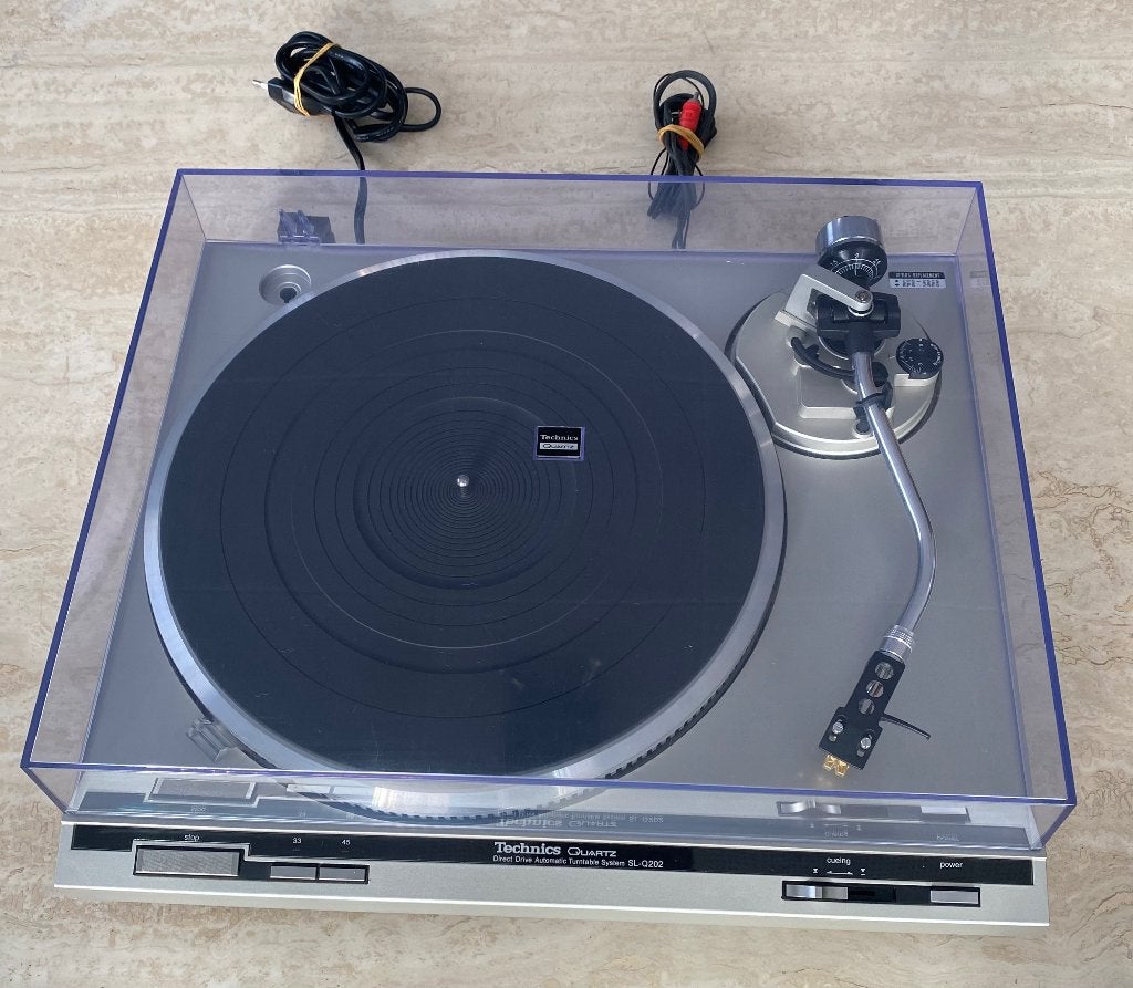 Technics SL-Q202 platenspeler, Audio, Tv en Foto, Ophalen, Automatisch, Zo goed als nieuw, Platenspeler