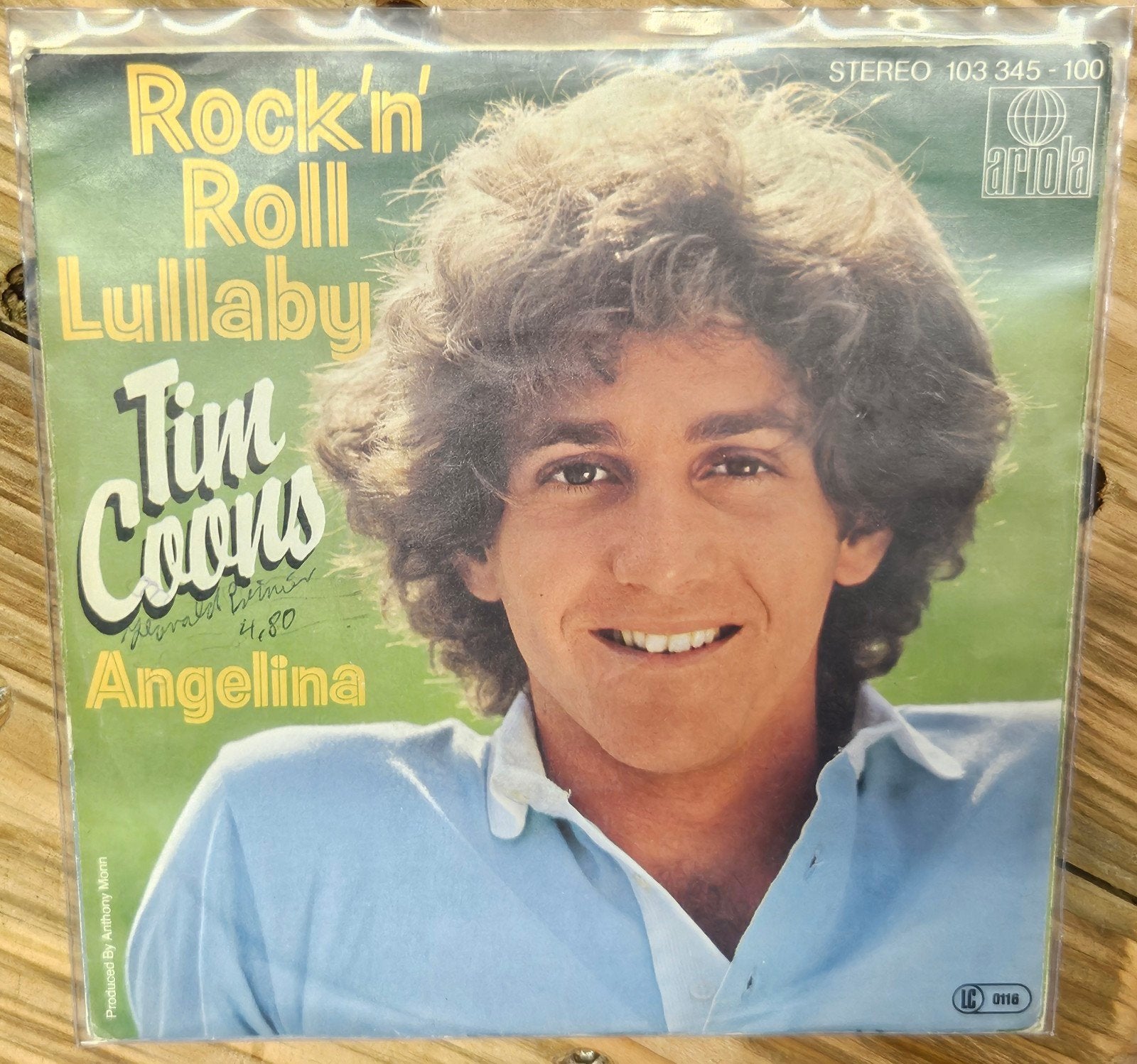 Berceuse Rock 'n' Roll de Tim Coons, 1981, Enlèvement ou Envoi, Rock