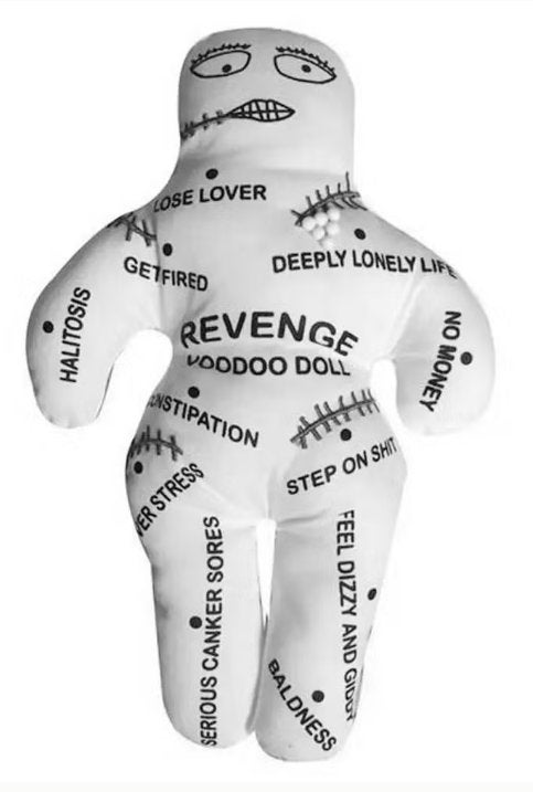 Grappige Voodoo / Witchcraft / Revenge pop (22cm) Nieuw., Ophalen of Verzenden, Nieuw
