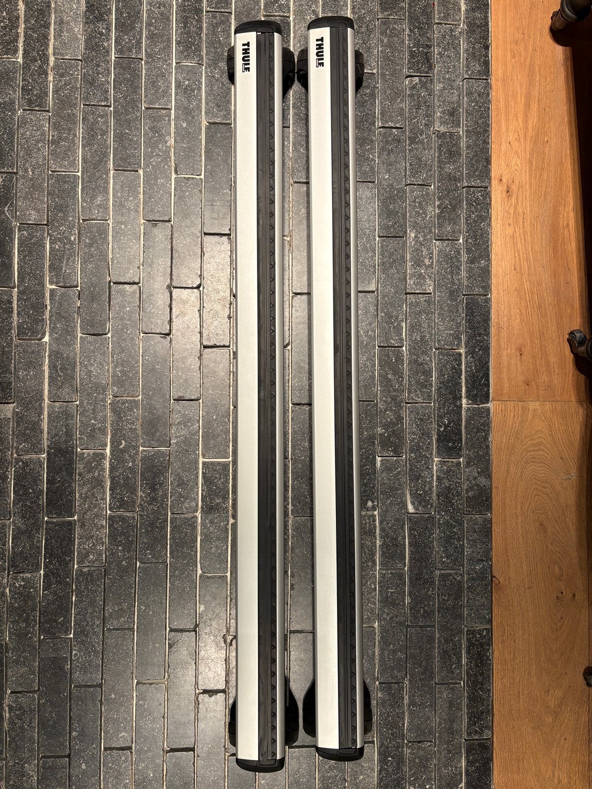 Dakdrager Thule wingbar evo Mercedes W205, Ophalen, Zo goed als nieuw