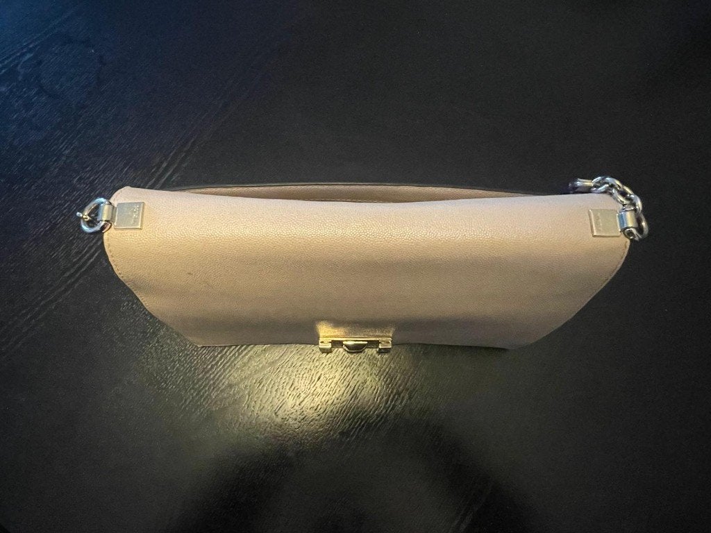 Sac en cuir Furla à vendre, Enlèvement, Utilisé, Beige, Sac à main