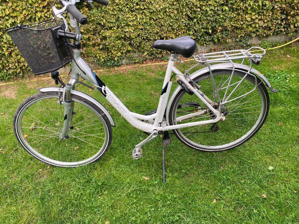 Witte X-Tract stadsfiets / damesfiets, Fietsen en Brommers, Ophalen of Verzenden, Zo goed als nieuw