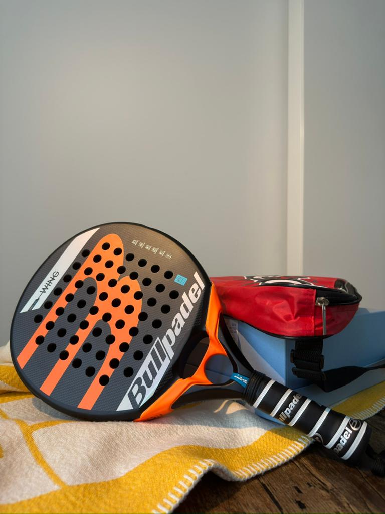Bullpadel bull padelracket raket, Sport en Fitness, Padel, Ophalen, Zo goed als nieuw, Padelracket