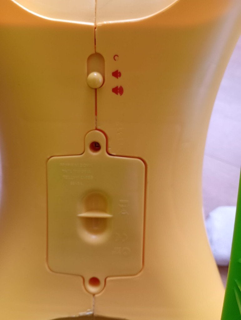 schommel giraf fisher - price, Ophalen, Gebruikt, Overige typen, Met licht