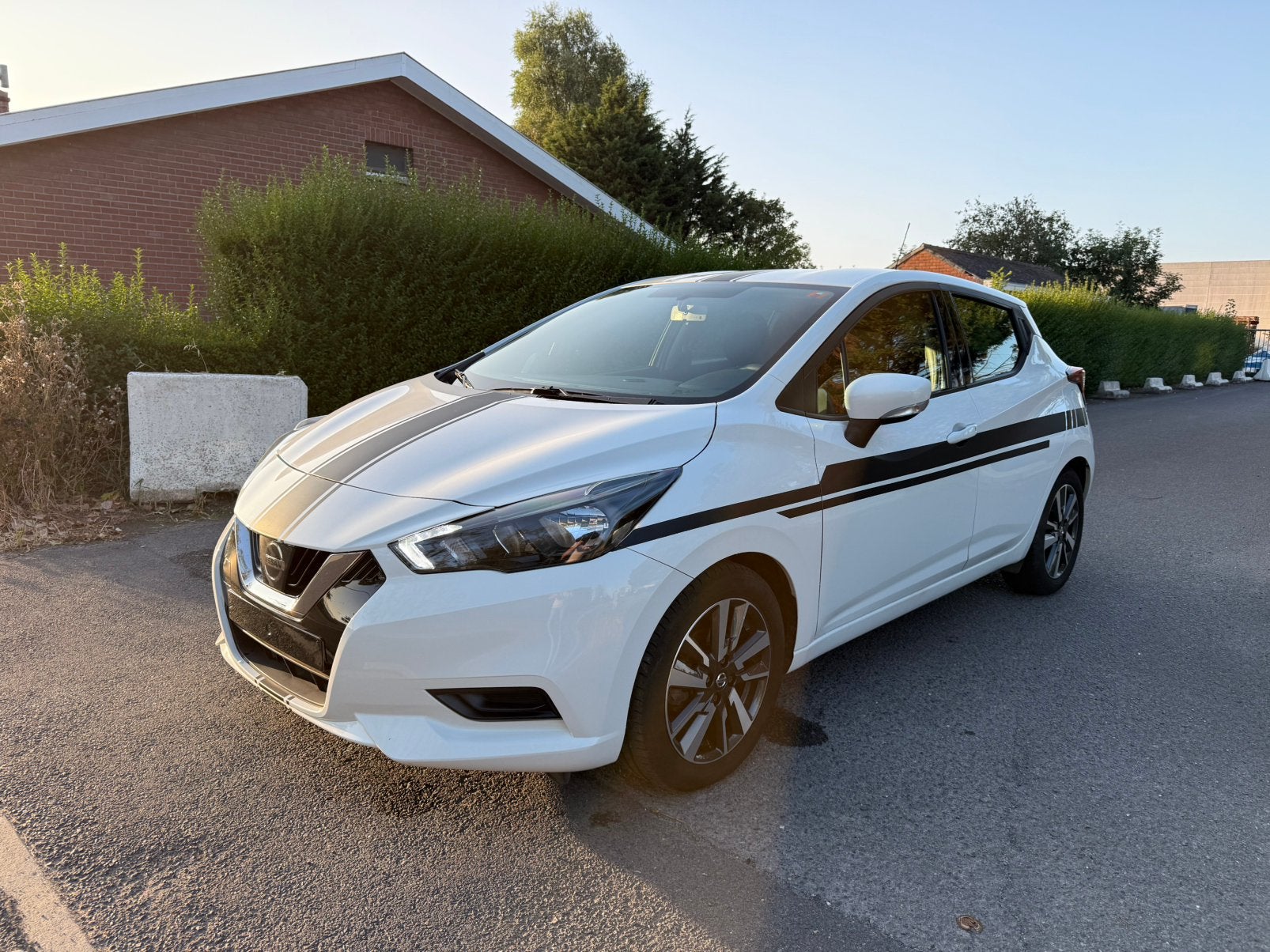 Nissan Micra | 2021 |  56.117Km | Airco | Garantie | Euro6 |, Auto's, Nissan, Dealer onderhouden, Stof, Wit, 5 deurs