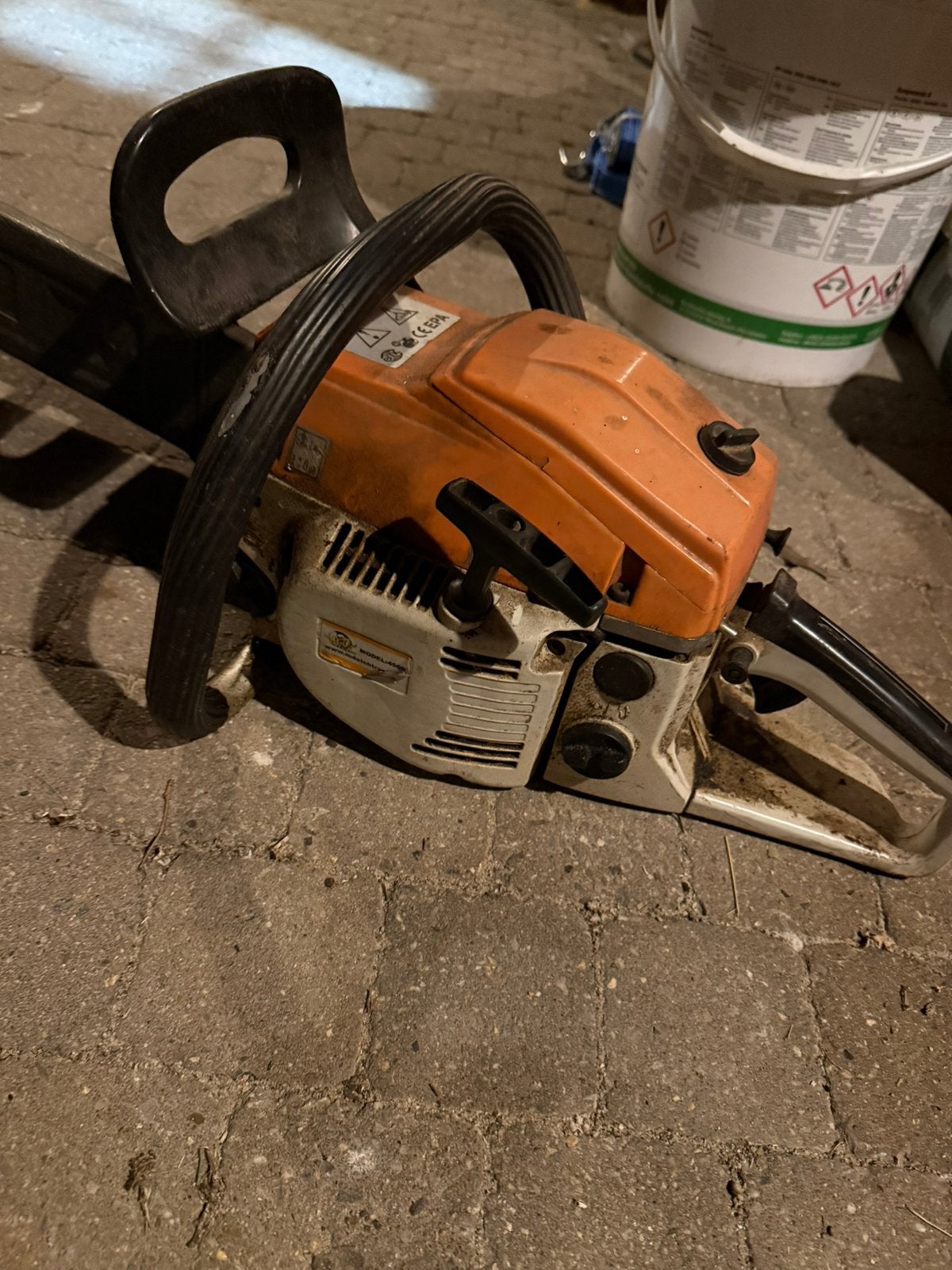 Motorzaag, Doe-het-zelf en Bouw, Ophalen, Gebruikt, Kettingzaag