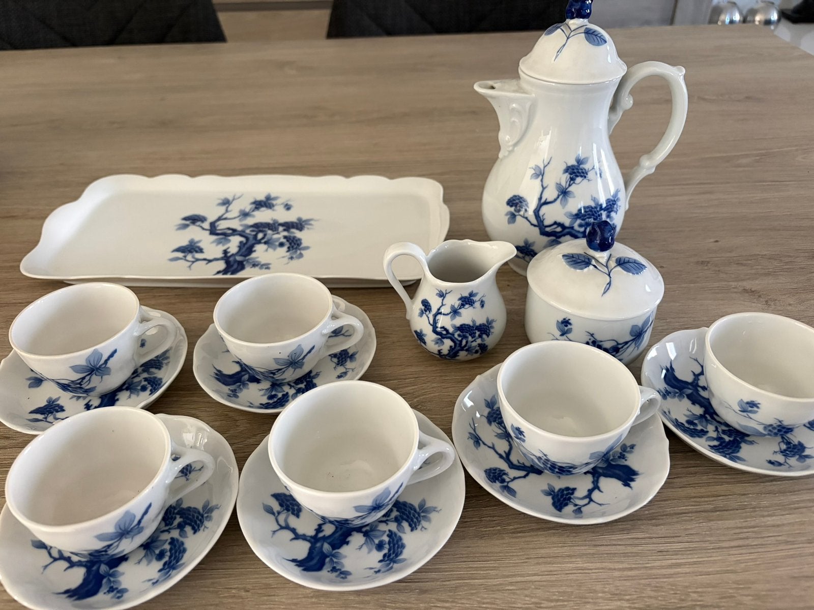 Porselein theeservies ,bavaria germany in perfecte staat, Antiek en Kunst, Ophalen
