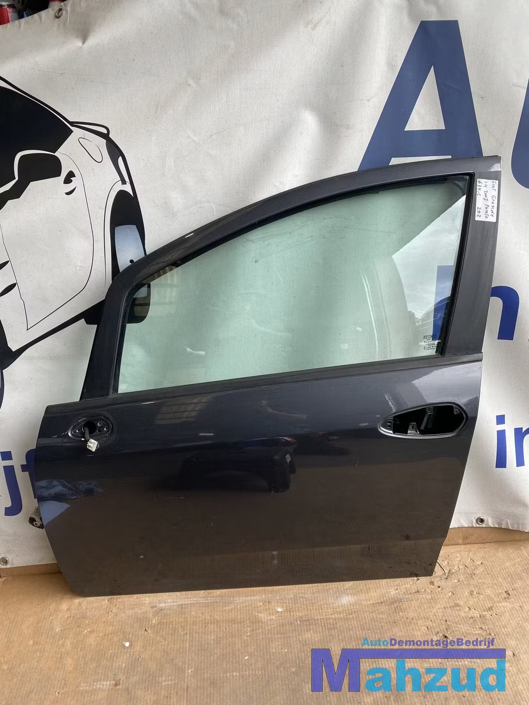 FIAT GRANDE PUNTO 199 grijs 634,C Links voor deur portier, Gebruikt, Deur, Stellantis Europe S.p.A., Voor