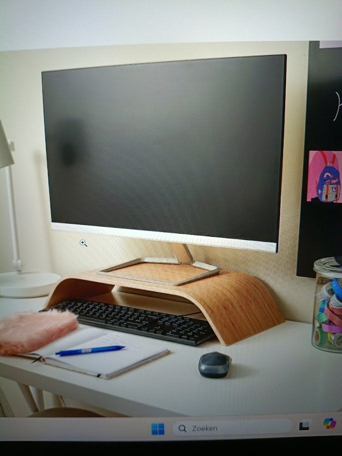 monitorstandaard SIGFINN (ikea), Informatique & Logiciels, Enlèvement ou Envoi, Comme neuf, Ikea