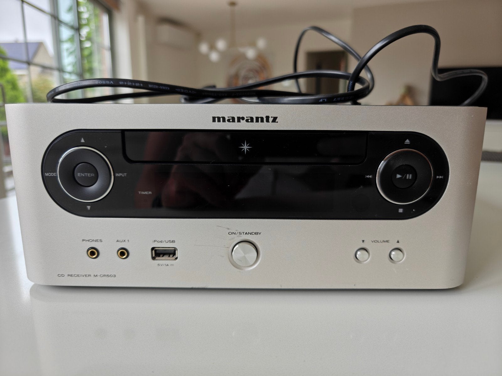 Marantz M-CR503 CD/USB Receiver, TV, Hi-fi & Vidéo, Amplificateurs & Ampli-syntoniseurs, Marantz, 60 à 120 watts, Enlèvement, Stéréo