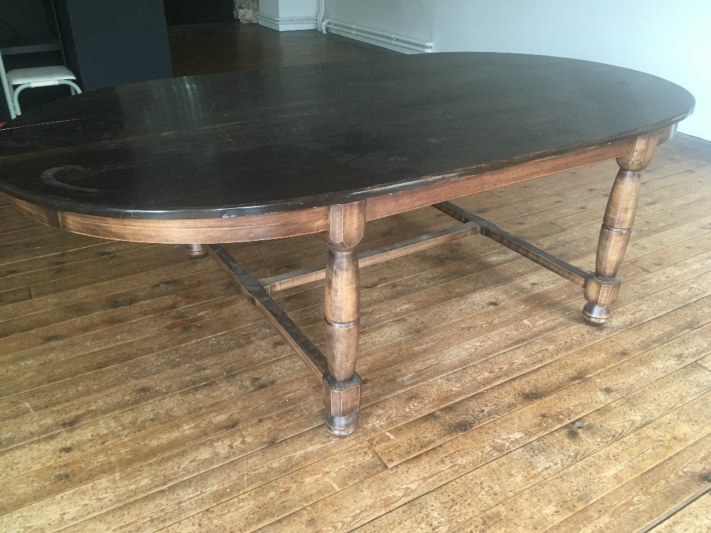Grote tafel, Ophalen