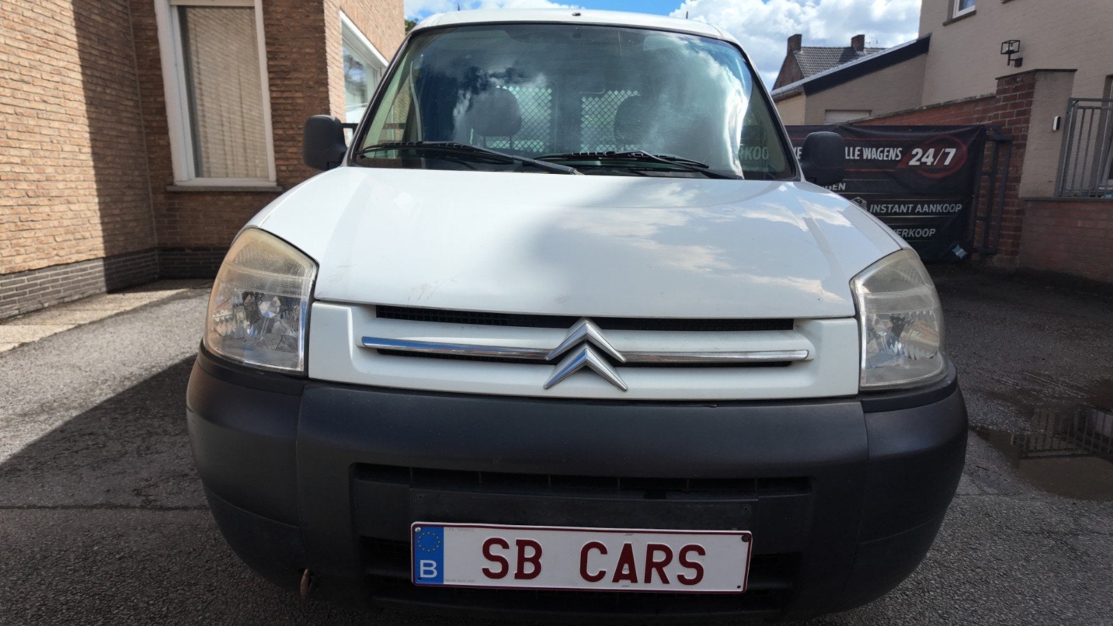 Citroën Berlingo Lichte Vracht + Trekhaak – 116.000 km, Auto's, Voorwielaandrijving, 4 deurs, Monovolume, Leder en Stof