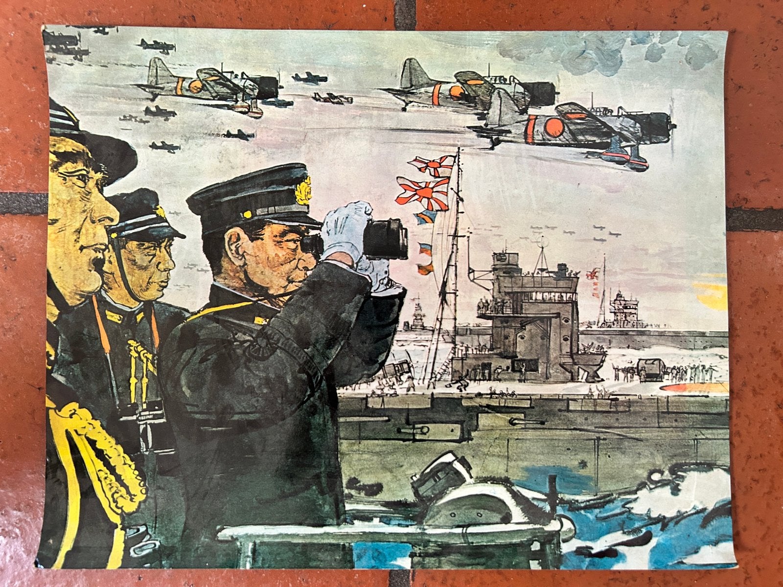 Originele Italiaanse lobby card – Tora! Tora! Tora! (1970), Ophalen of Verzenden, Reproductie