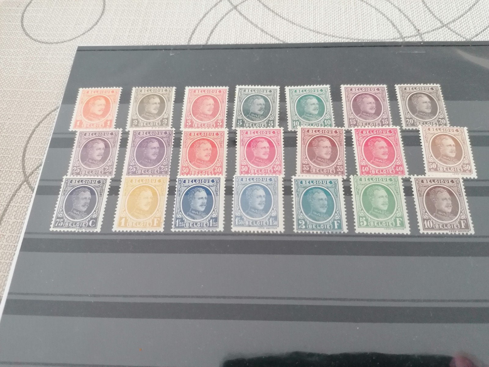 postzegels België type Houyoux, Postzegels en Munten, Verzenden, Postfris