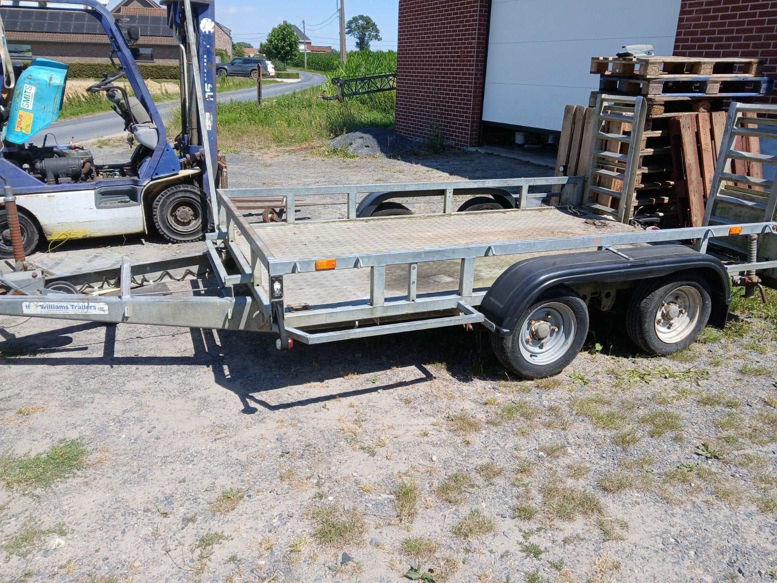 Ifor Williams dieplader, Auto diversen, Aanhangers en Bagagewagens, Ophalen
