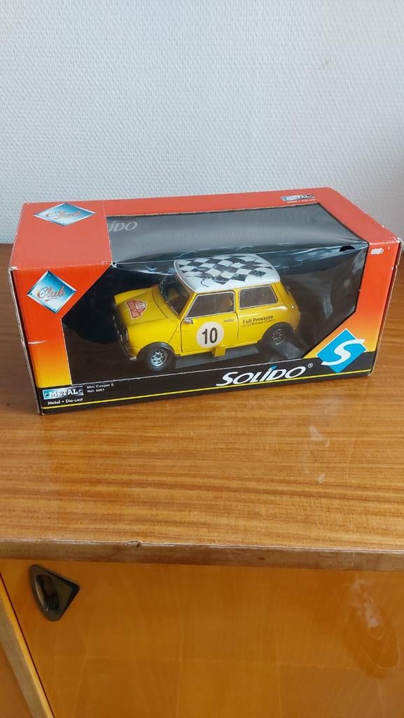 Solido Racing Mini Cooper, Ophalen of Verzenden