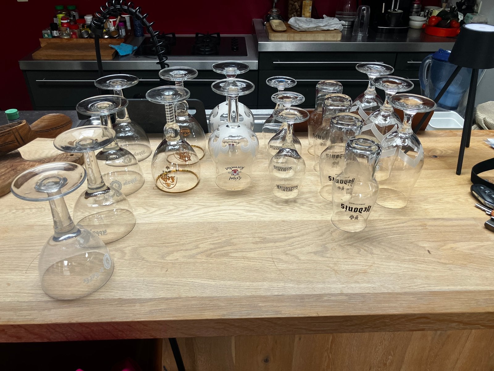 Bierglazen , 1€ per stuk, Ophalen, Gebruikt, Bierglas