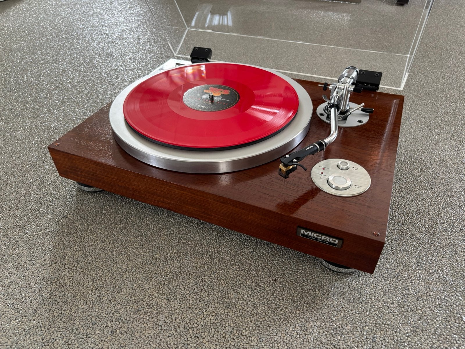 Micro Seiki DD-8 high end platenspeler 230volt, Audio, Tv en Foto, Ophalen of Verzenden, Zo goed als nieuw, Platenspeler
