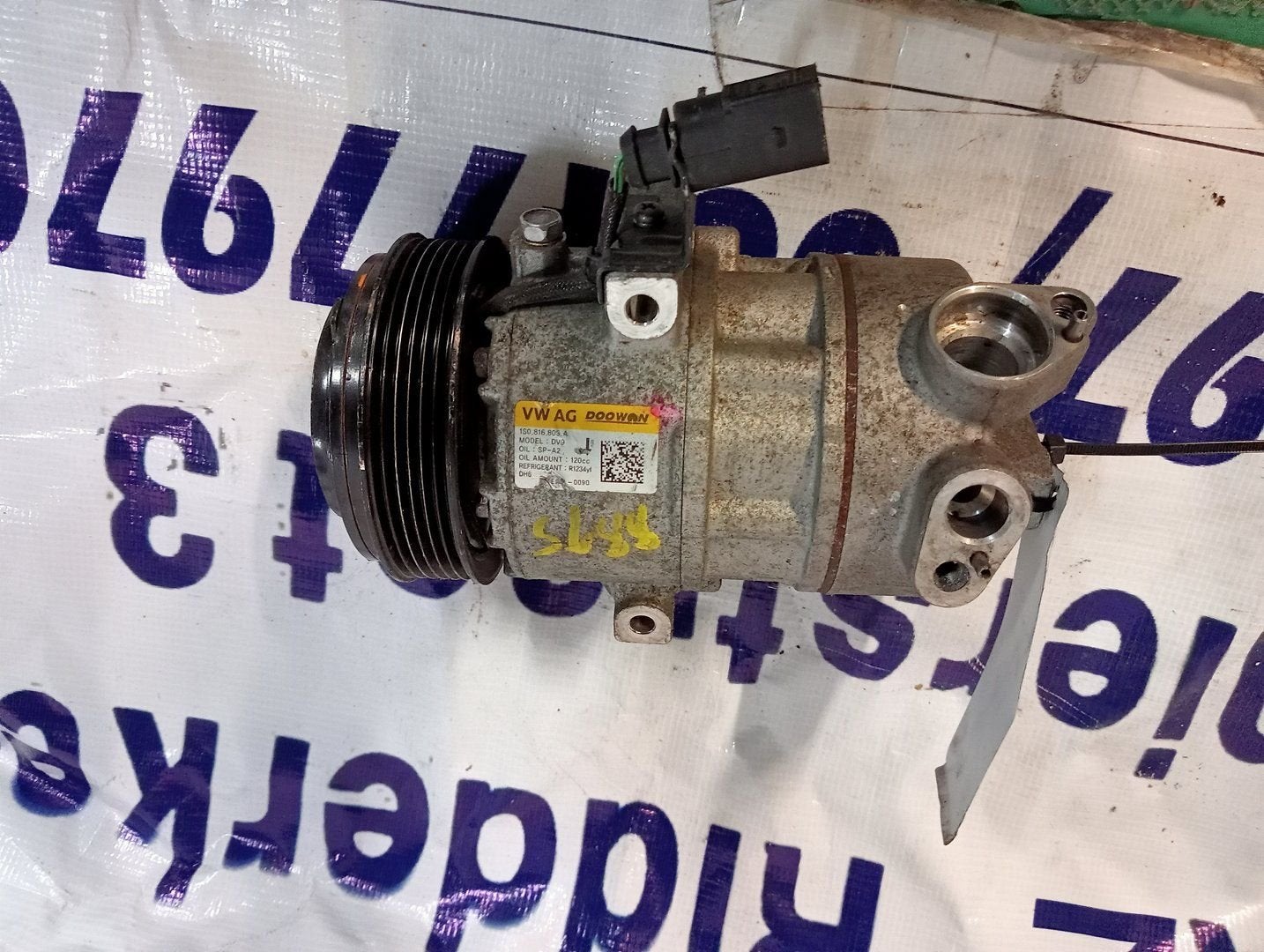 VW UP! Aircopomp Aircocompressor 1S0820803A, Gebruikt, -, Volkswagen, -