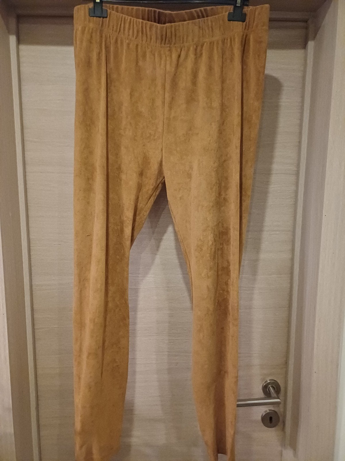 broek/legging soort daimlook L/XL(46/48), Legging, Bruin, Ophalen of Verzenden, True Spirit