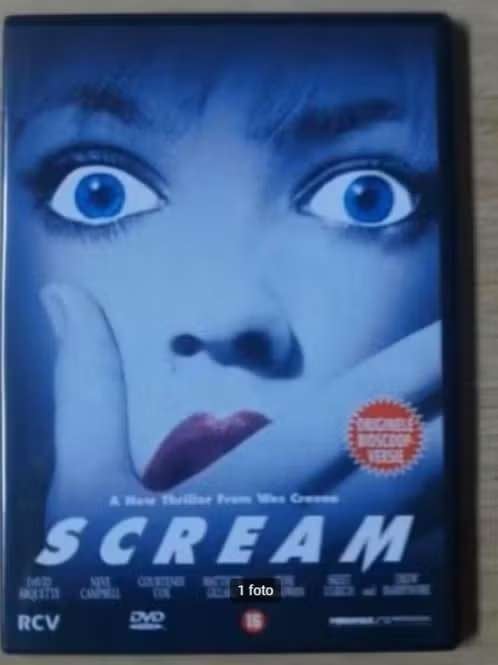 DVD Scream - Neve Campbell, Cd's en Dvd's, Dvd's | Horror, Engels, Vanaf 16 jaar, Ophalen of Verzenden, Zo goed als nieuw