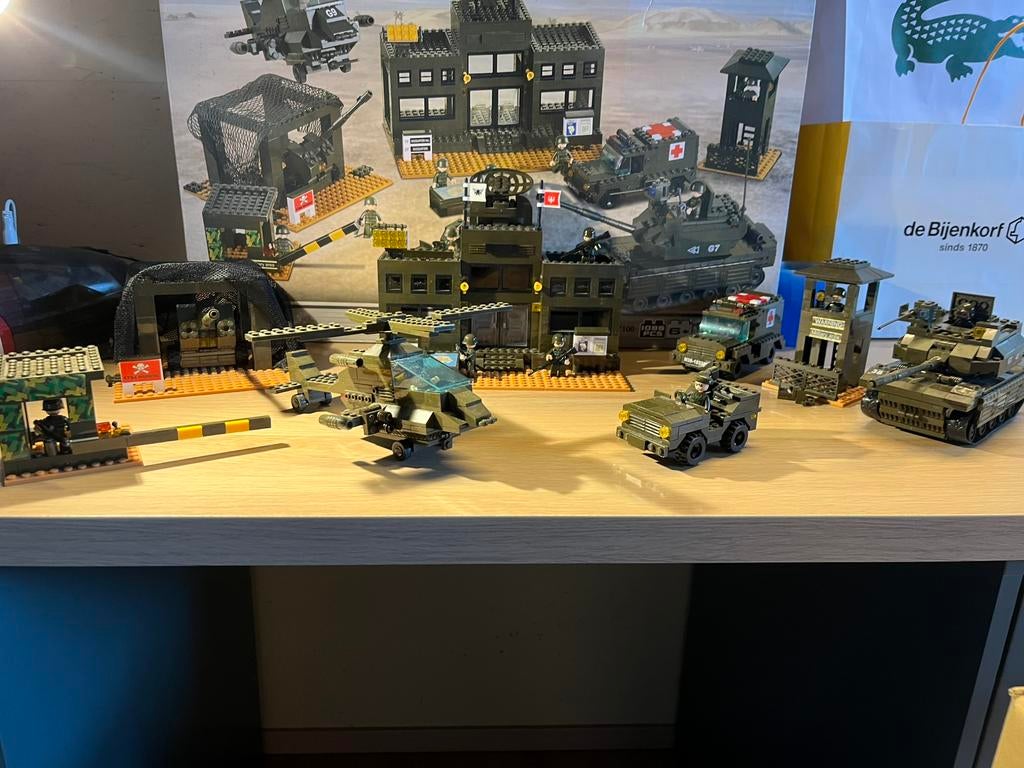 Army leger (lego sluban ), Ophalen, Zo goed als nieuw