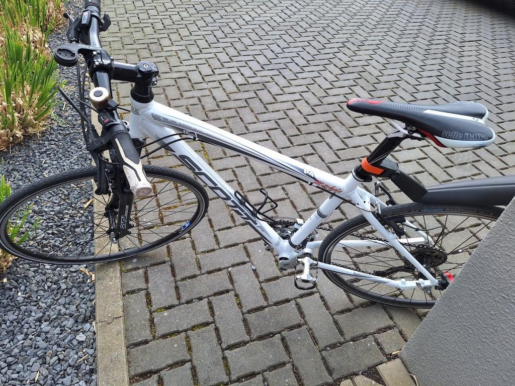 Scott mountainbike parelmoer in heel goede staat, Ophalen