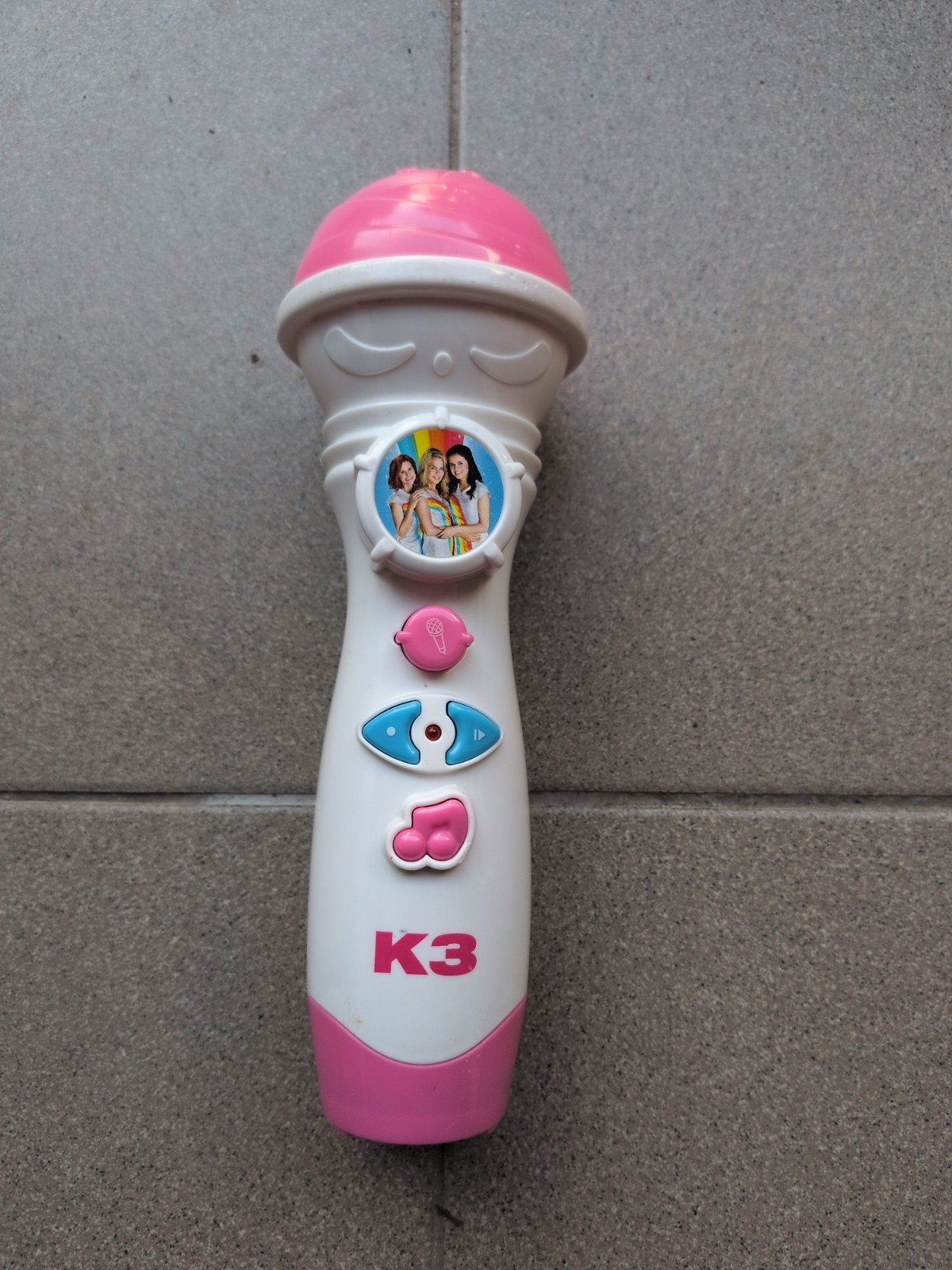 K3 - Speelgoedmicrofoon - Microfoon met stemopname, Kinderen en Baby's, Ophalen, Gebruikt, Meisje