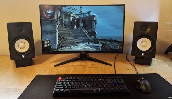 écran 144hz incurvé, Informatique & Logiciels, Enlèvement