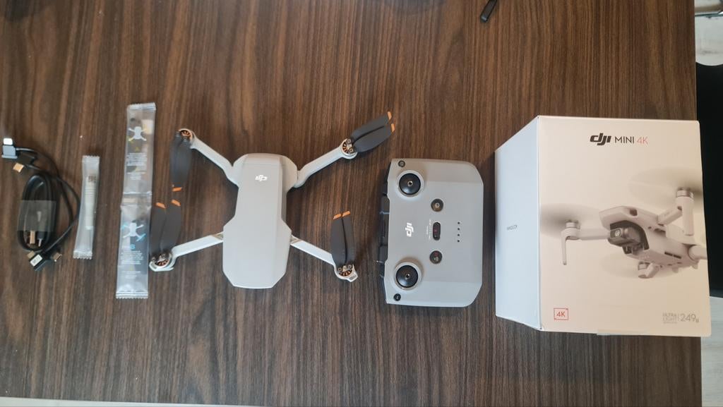 DJI Mini 4K, TV, Hi-fi & Vidéo, Drones, Comme neuf, Drone avec caméra, DJI, Moins de 250 g, 30 à 45 minutes, Plus de 10 km, Stabilisateur (gimbal)