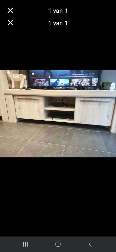 Meuble TV, Maison & Meubles, Armoires | Mobilier de télévision, Moins de 100 cm, 150 à 200 cm, Enlèvement, Utilisé