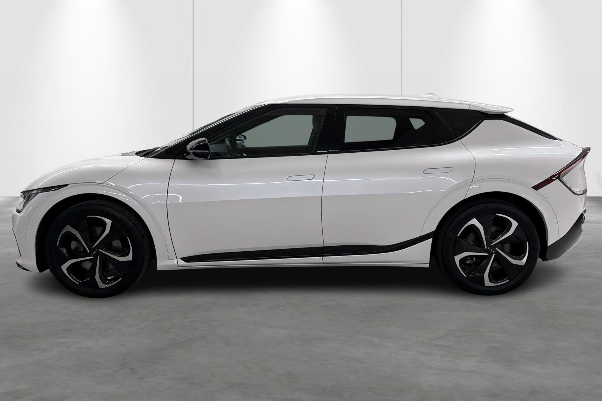 KIA Ev6 BEV 77,4 kWH GT Line AWD + MEM SEATS - CARPLAY, Auto's, Automaat, Stof, Wit, 1600 kg