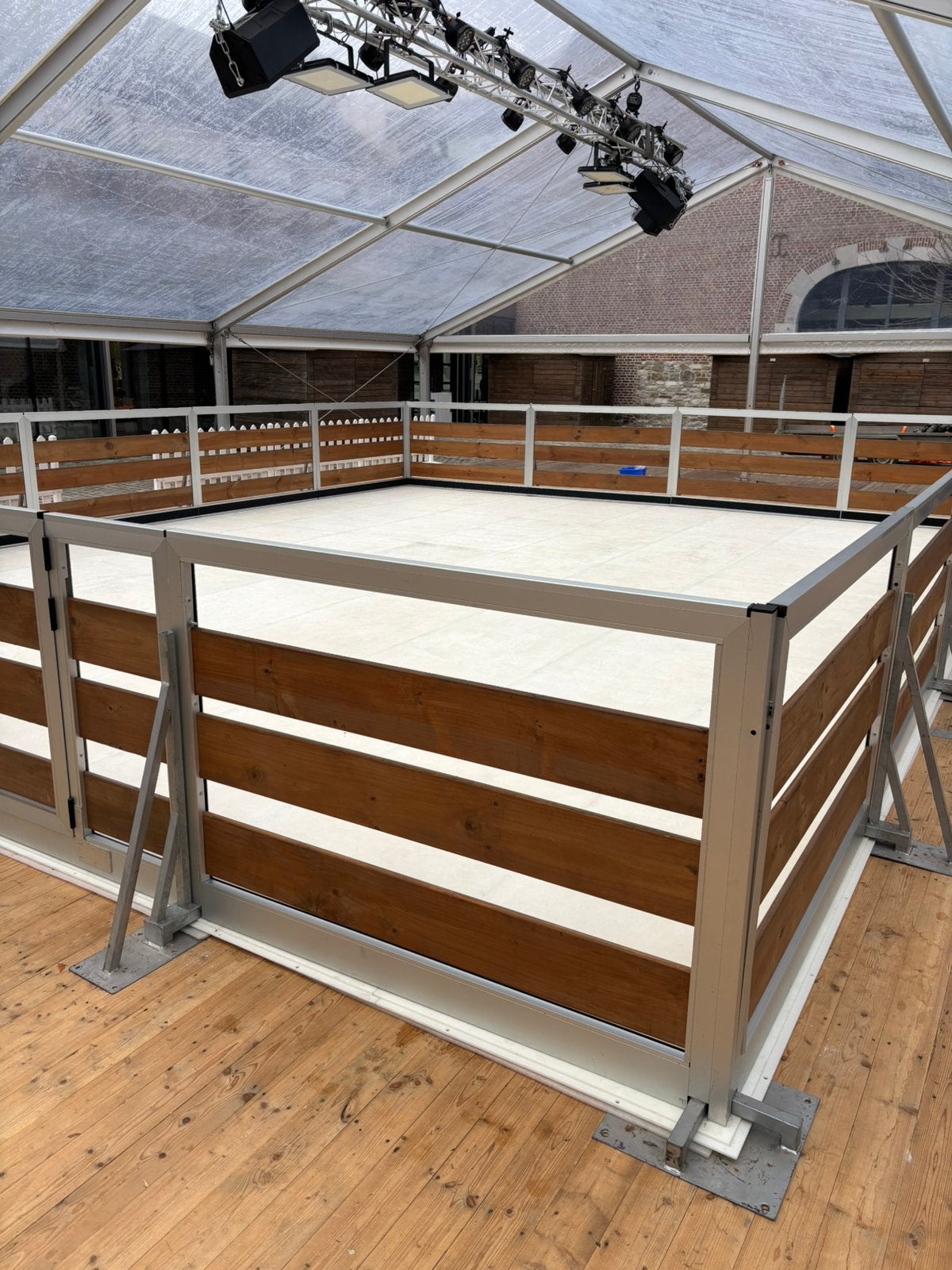 Patinoire synthetique, Sport en Fitness, Schaatsen, Ophalen, Gebruikt