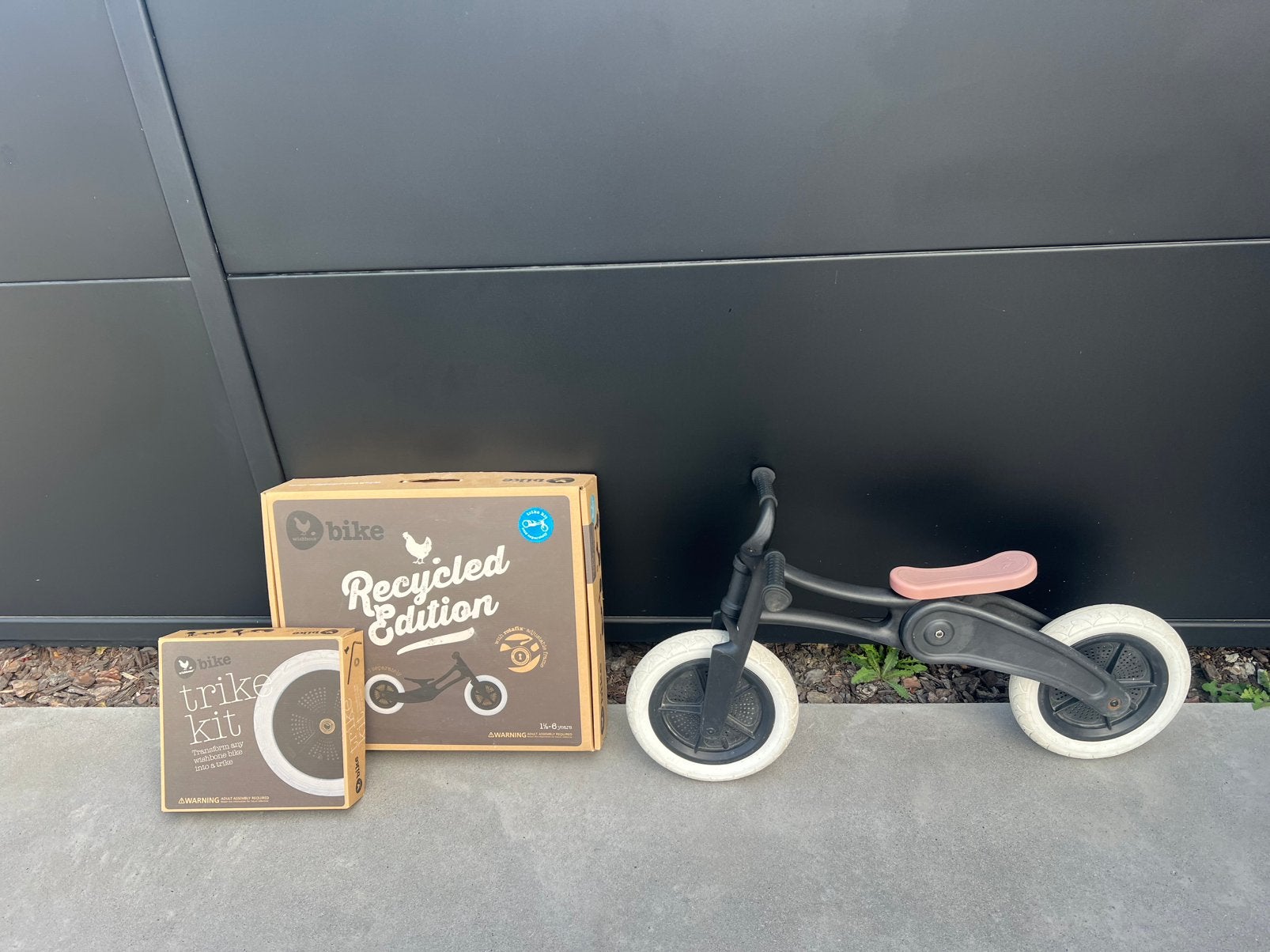 Draisienne wishbone kit tricycles inclus, Ophalen, Gebruikt, Overige merken